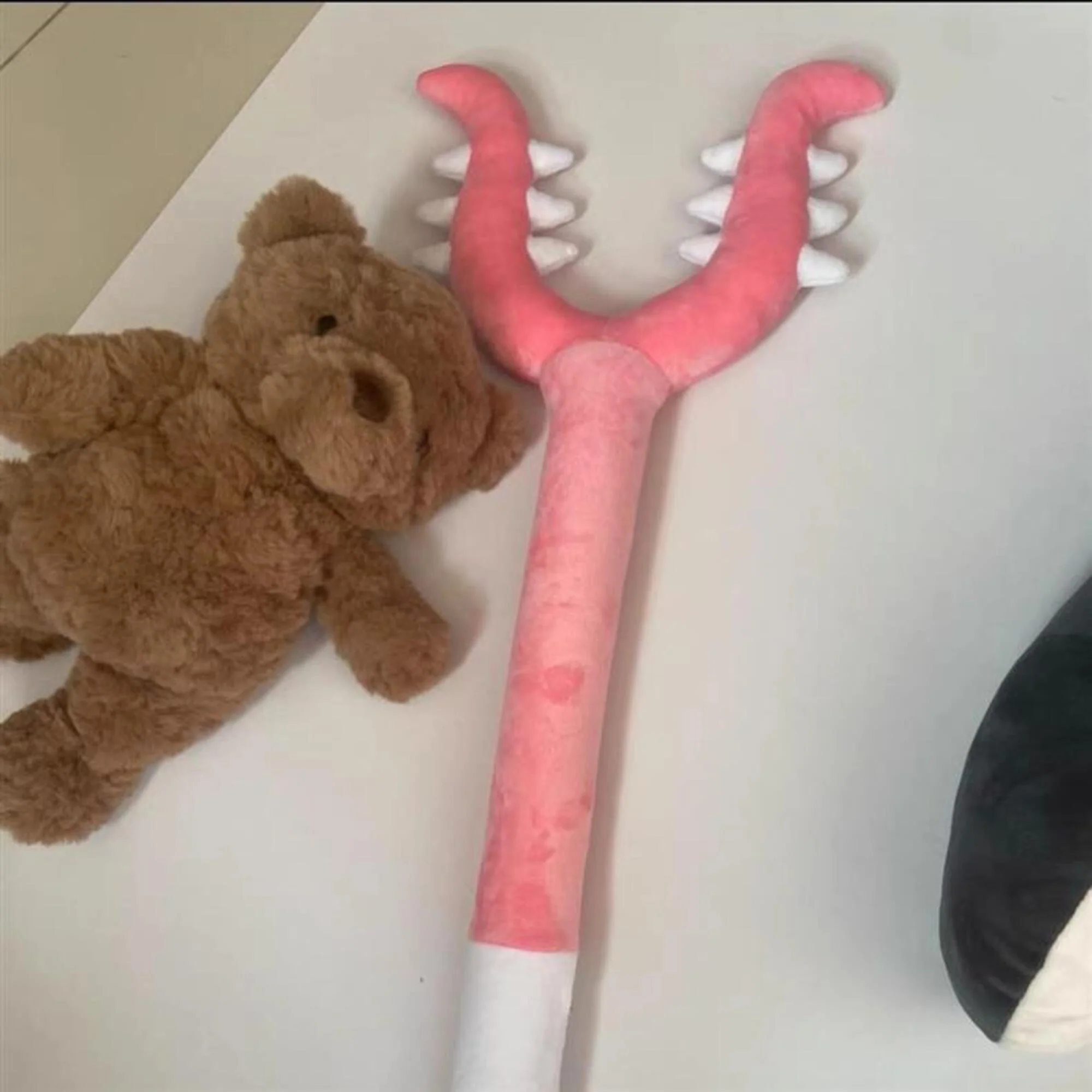 Cat Battle Wand Toy, Interactive Teaser Stick, Durable Bite & Scratch Resistant Play Wand,  Birthday/Christmas Gift for Pet Lover/Cats Owner